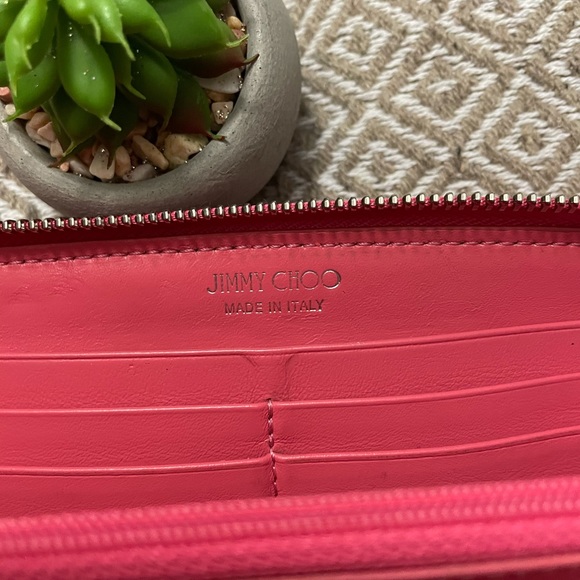 JIMMY CHOO FILIPA LONG ZIPPERED WALLET - Picture 10 of 10